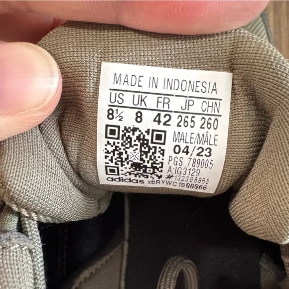 Adidas Alphabounce Boost Mens sneaker size US 8 ½ - Picture 10 of 14